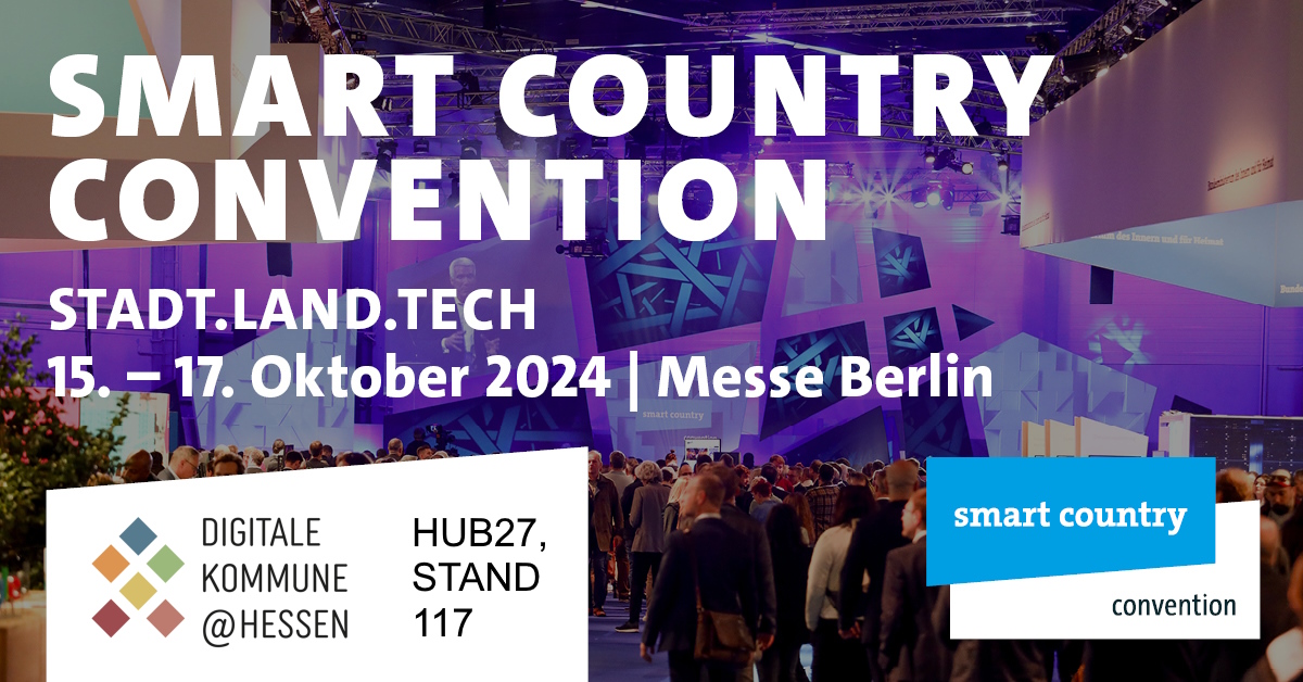 DigitaleKommune@hessen auf der Smart Country Convention 2024 vertreten